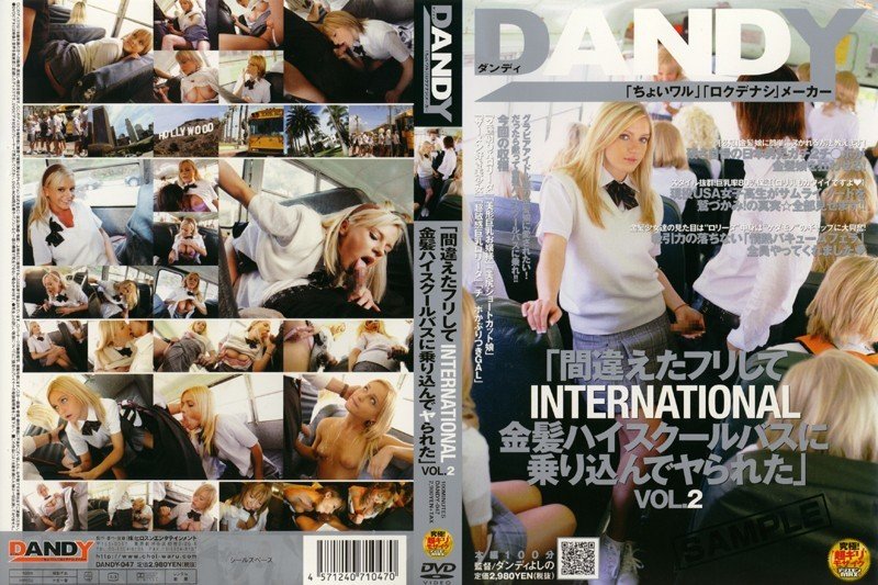 DANDY047 Oops Bus Fucking INTERNATIONAL Blonde Rides In High